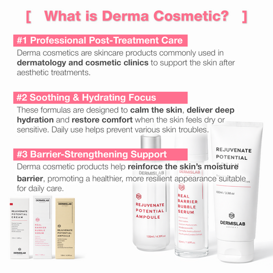 Rejuvenate Hydrate Soothing Barrier Boost Derma Cosmetic Essentials