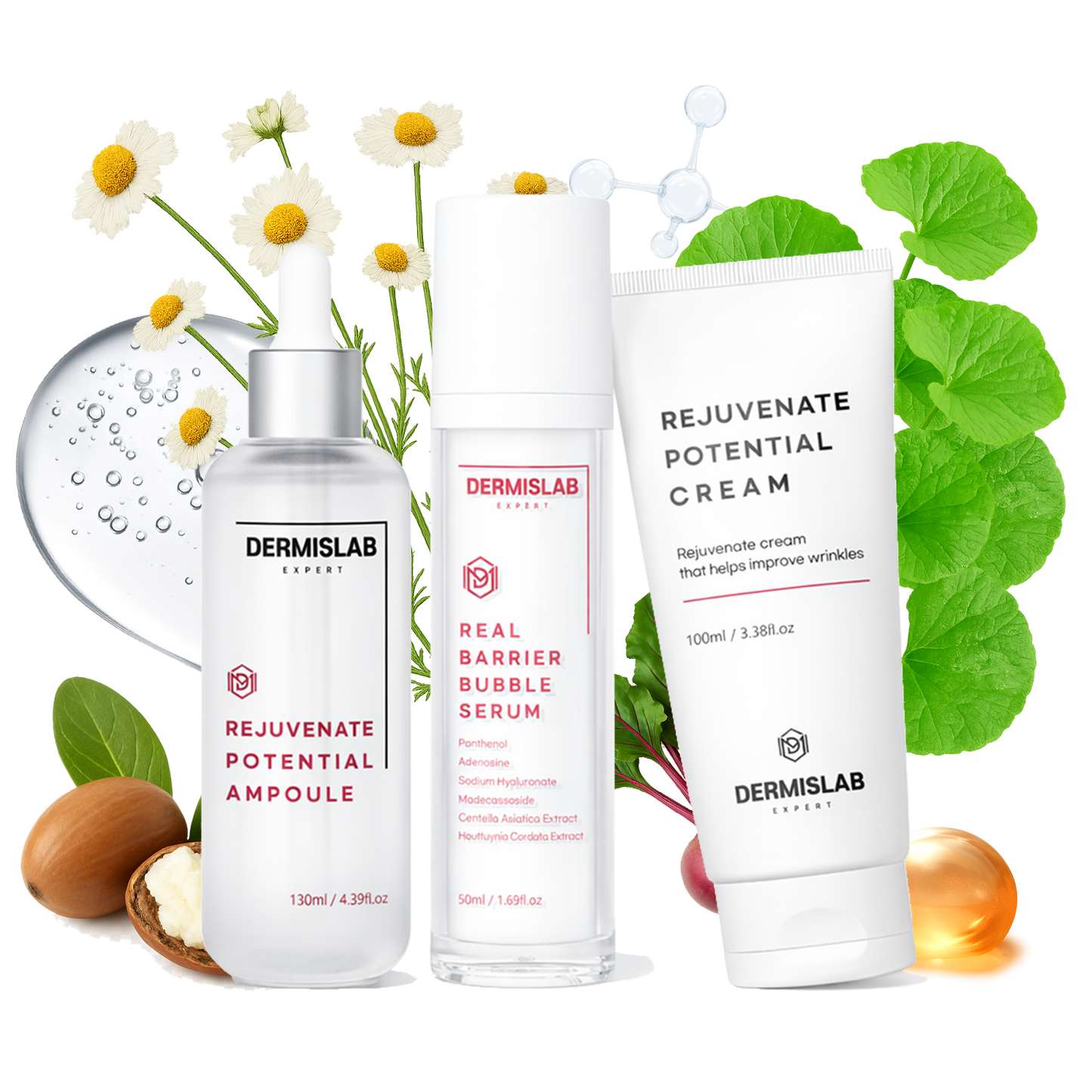 Rejuvenate Hydrate Soothing Barrier Boost Derma Cosmetic Essentials